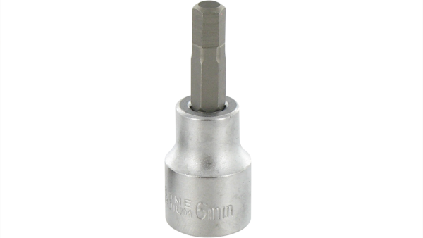 6mm hex Socket bit 1/2" Sq drive