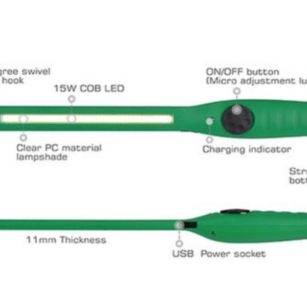 Cordless LED Slim Inspection Lamp