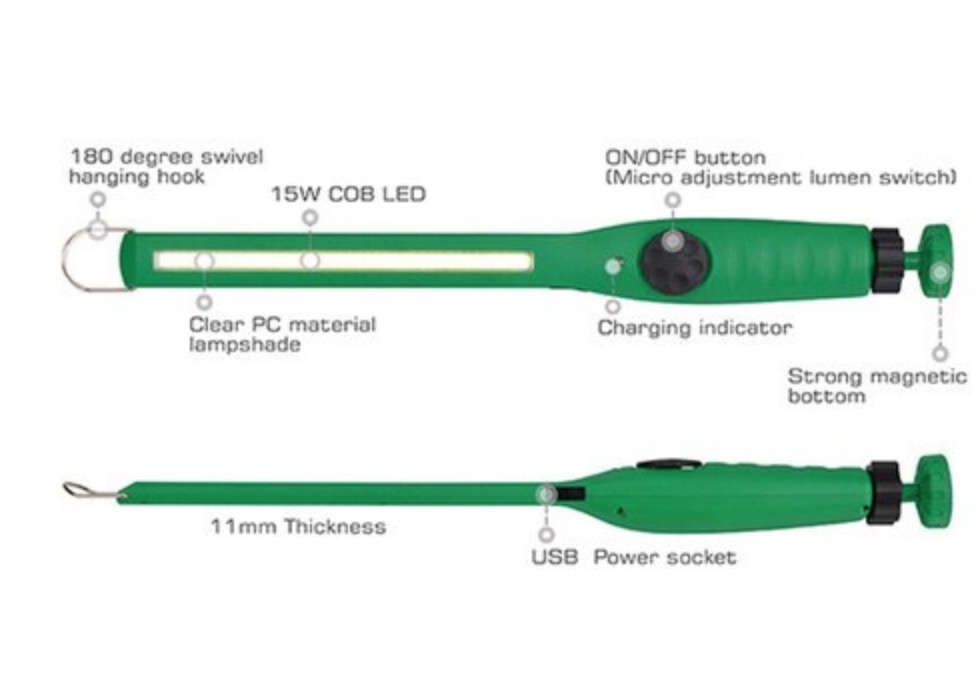 Cordless LED Slim Inspection Lamp 1 Cordless LED Slim Inspection Lamp