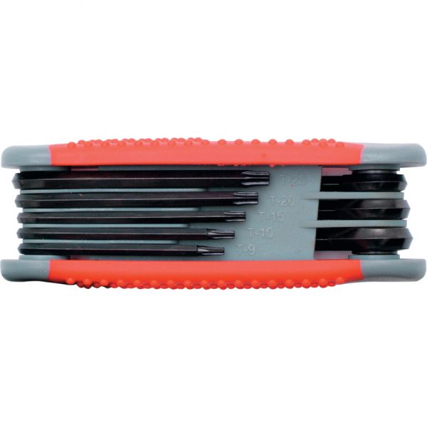 Foldup Torx Wrench Set - T9-T40